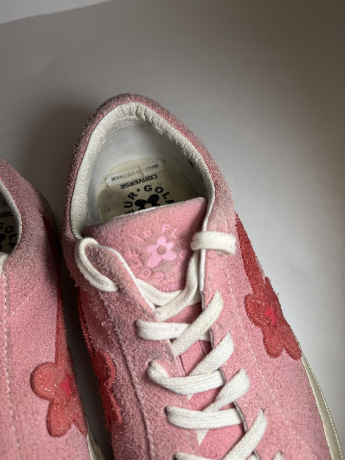 Converse Tyler The Creator Golf Le Fleur Converse One Star Ox Pink Size US 11 / EU 44 - 7 Thumbnail