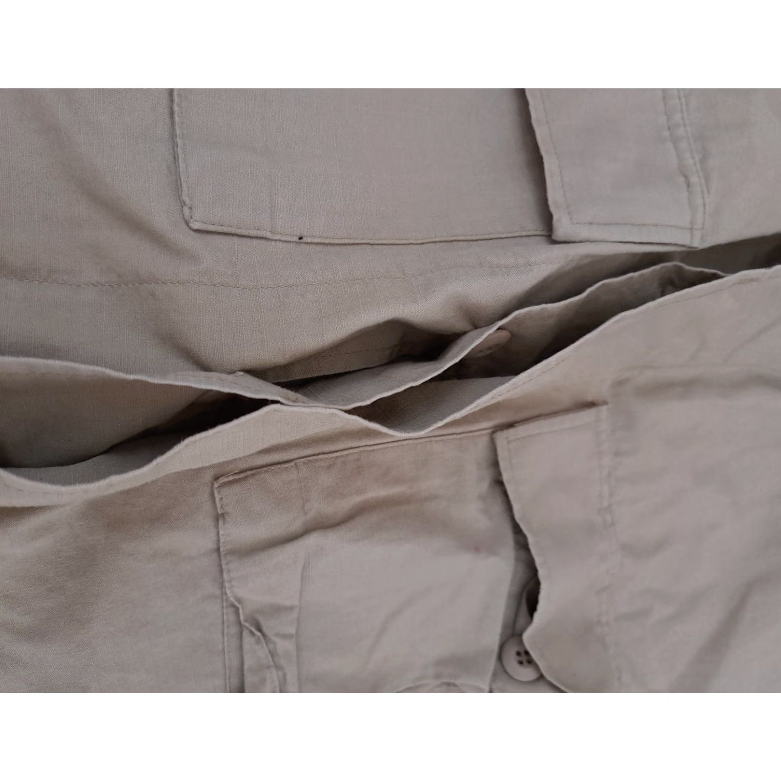 Propper VINTAGE PROPPER Military Jacket Coat Long XL Beige Cotton Button Mens Size US XL / EU 56 / 4 - 6 Thumbnail
