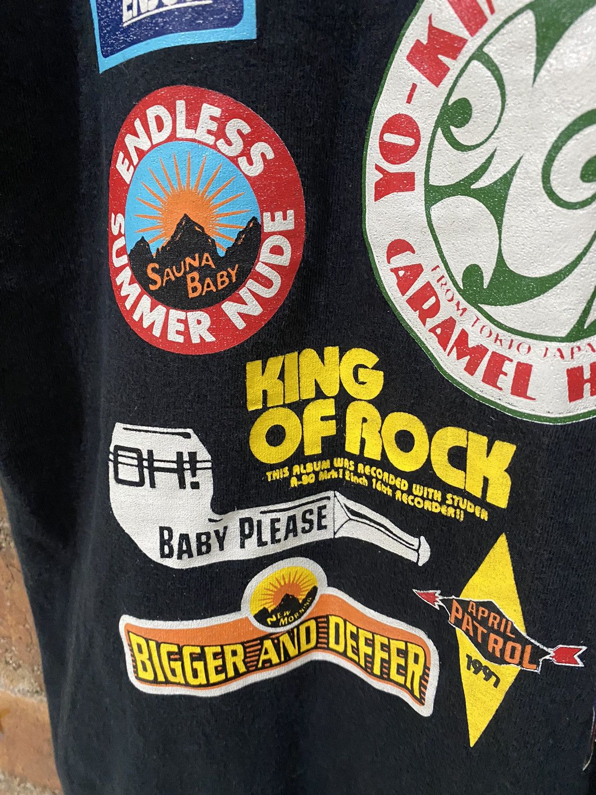 Japanese Brand 1998 MB Punk record Japan tee Size US S / EU 44-46 / 1 - 6 Thumbnail