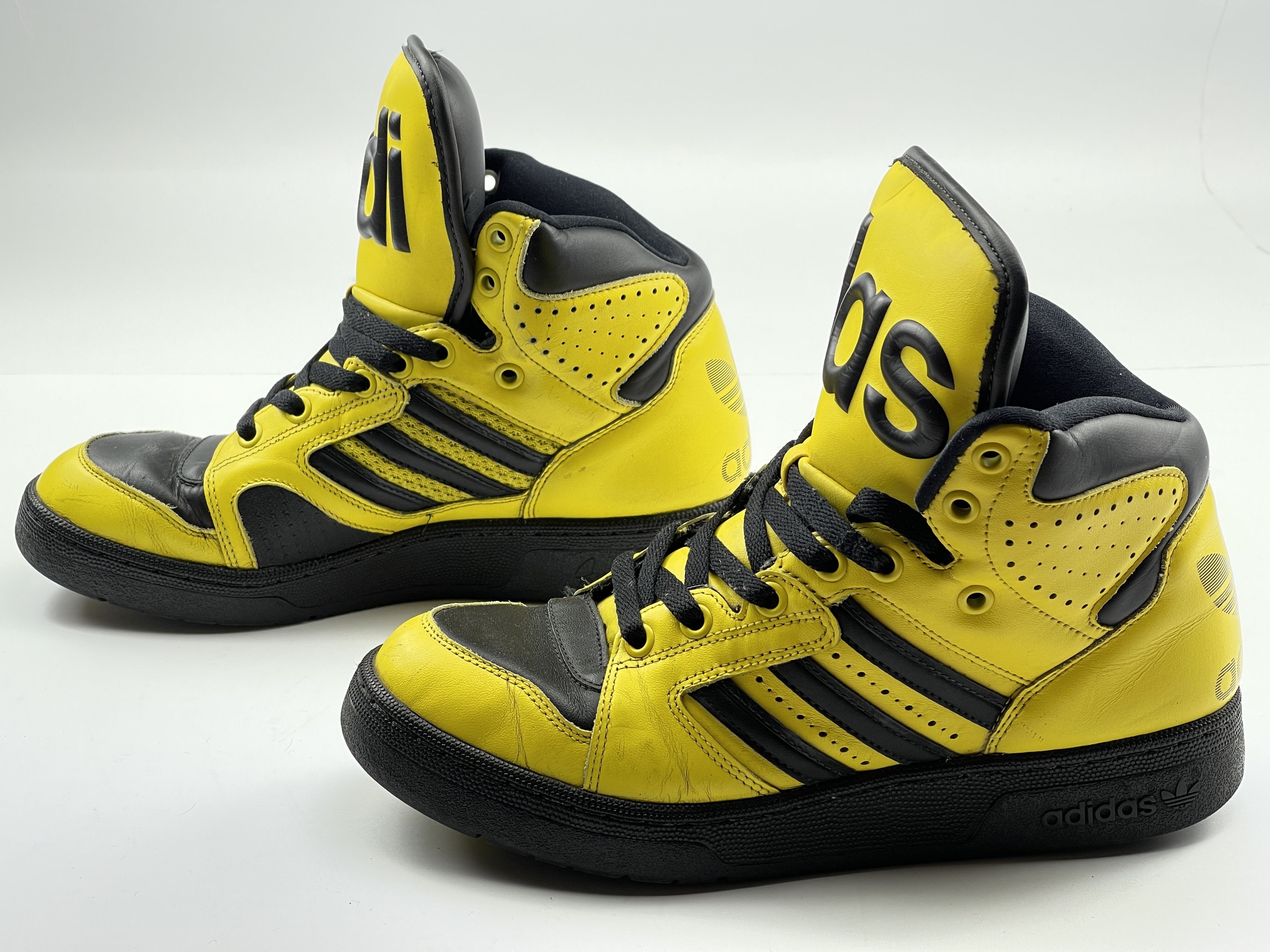 Adidas × Jeremy Scott Adidas sneakers Jeremy Scott Instinct Top shoes ObyO V24530 Size US 7.5 / EU 40-41 - 8 Thumbnail