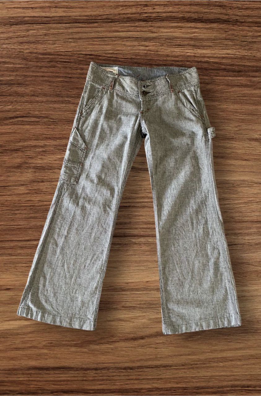 If Six Was Nine Vintage Japanese Brand Baggy Betty Smith Carpenter Pant Size US 31 - 2 Thumbnail