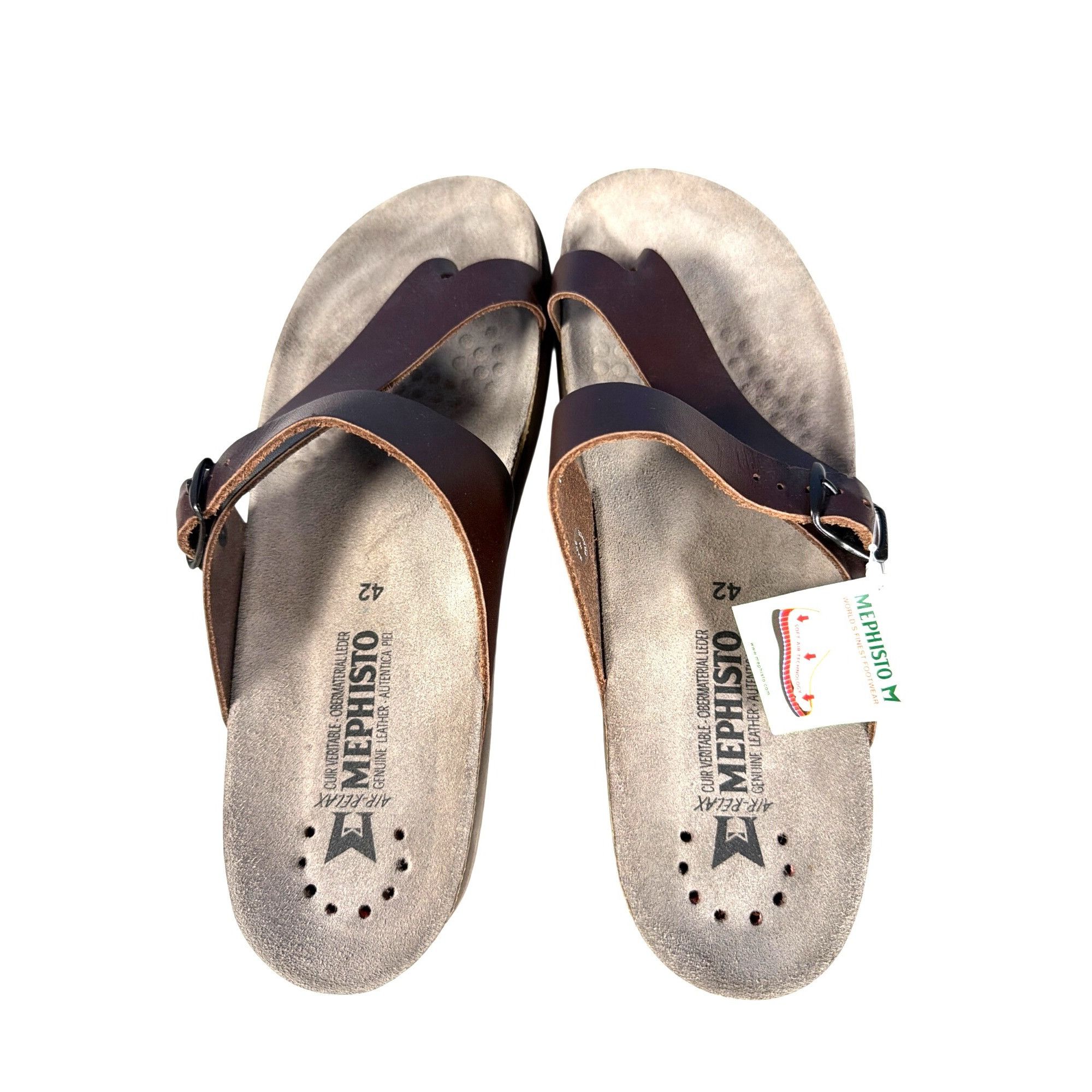 Mephisto New Mephisto Women's 42 Helen Sandal Chestnut Brown MSRP$175 Size US 12 / IT 42 - 6 Thumbnail