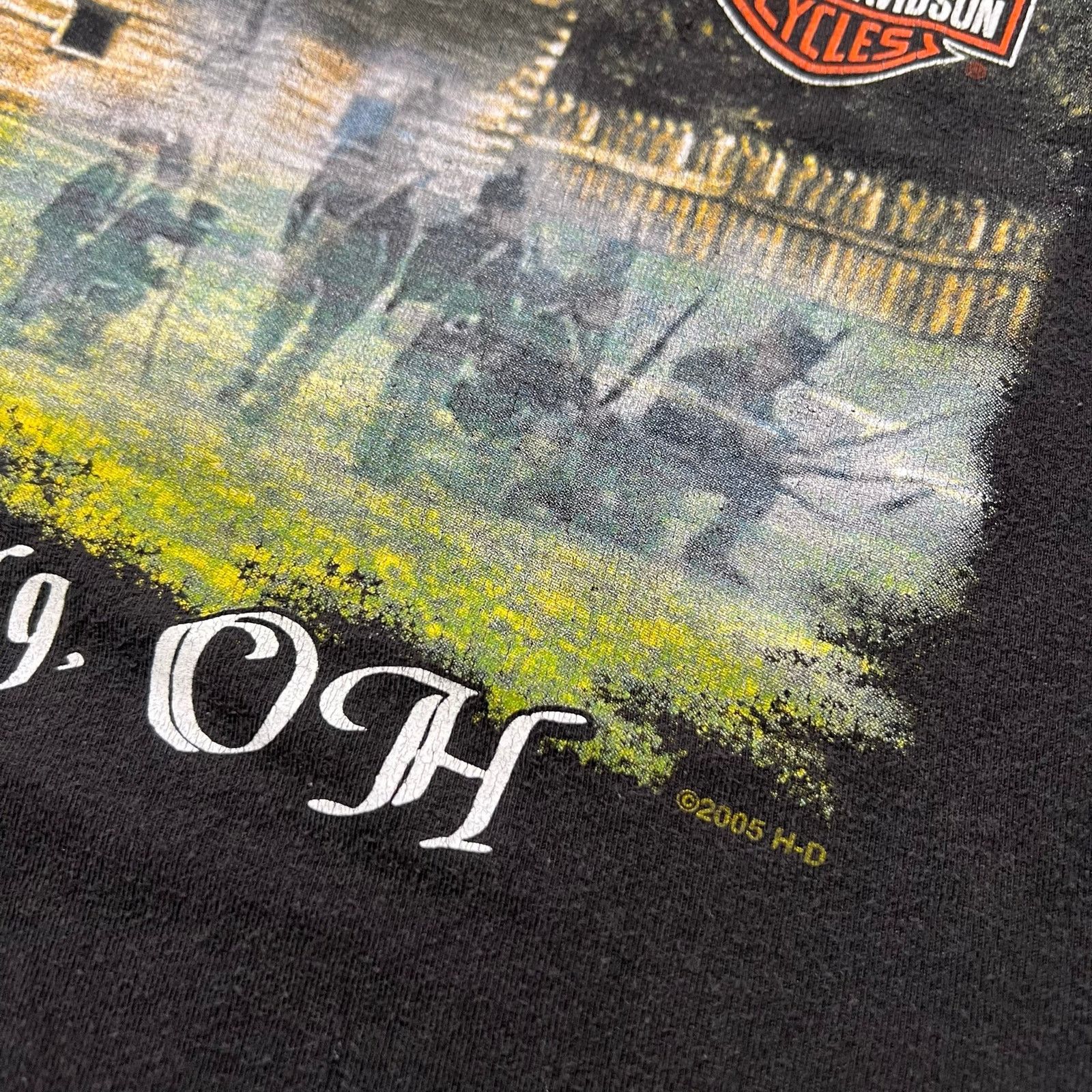 Harley Davidson Vintage Harley Davidson Attitude Advisory T Shirt Mens 2XL Size US XXL / EU 58 / 5 - 9 Thumbnail
