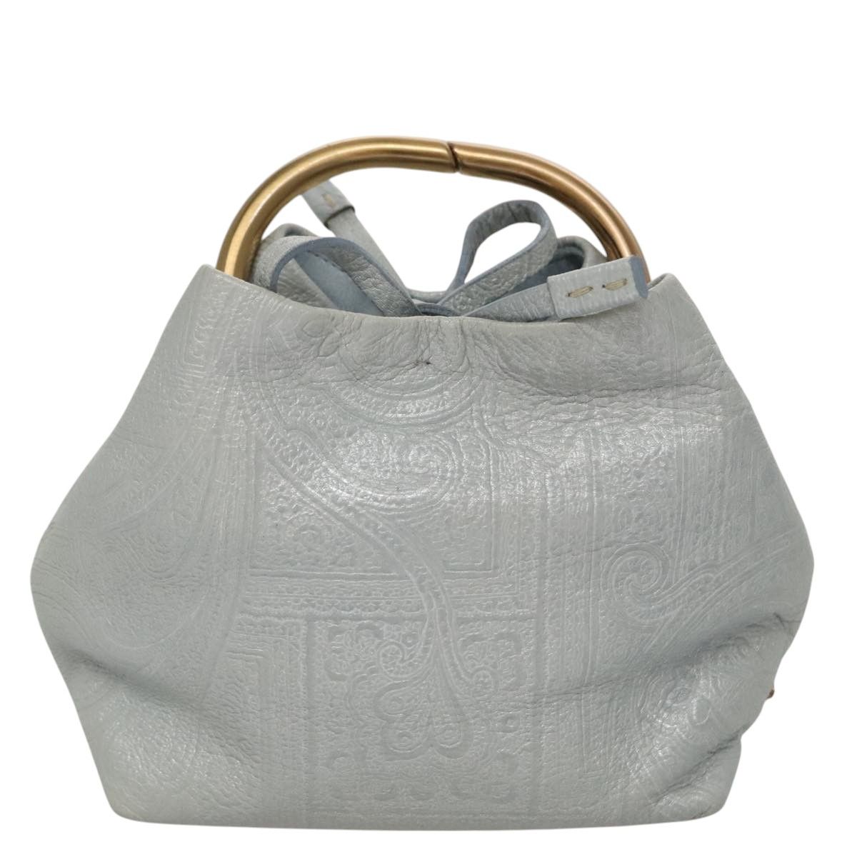 Prada Saffiano Grey Leather Handbag (Pre-Owned) Size ONE SIZE - 1 Thumbnail