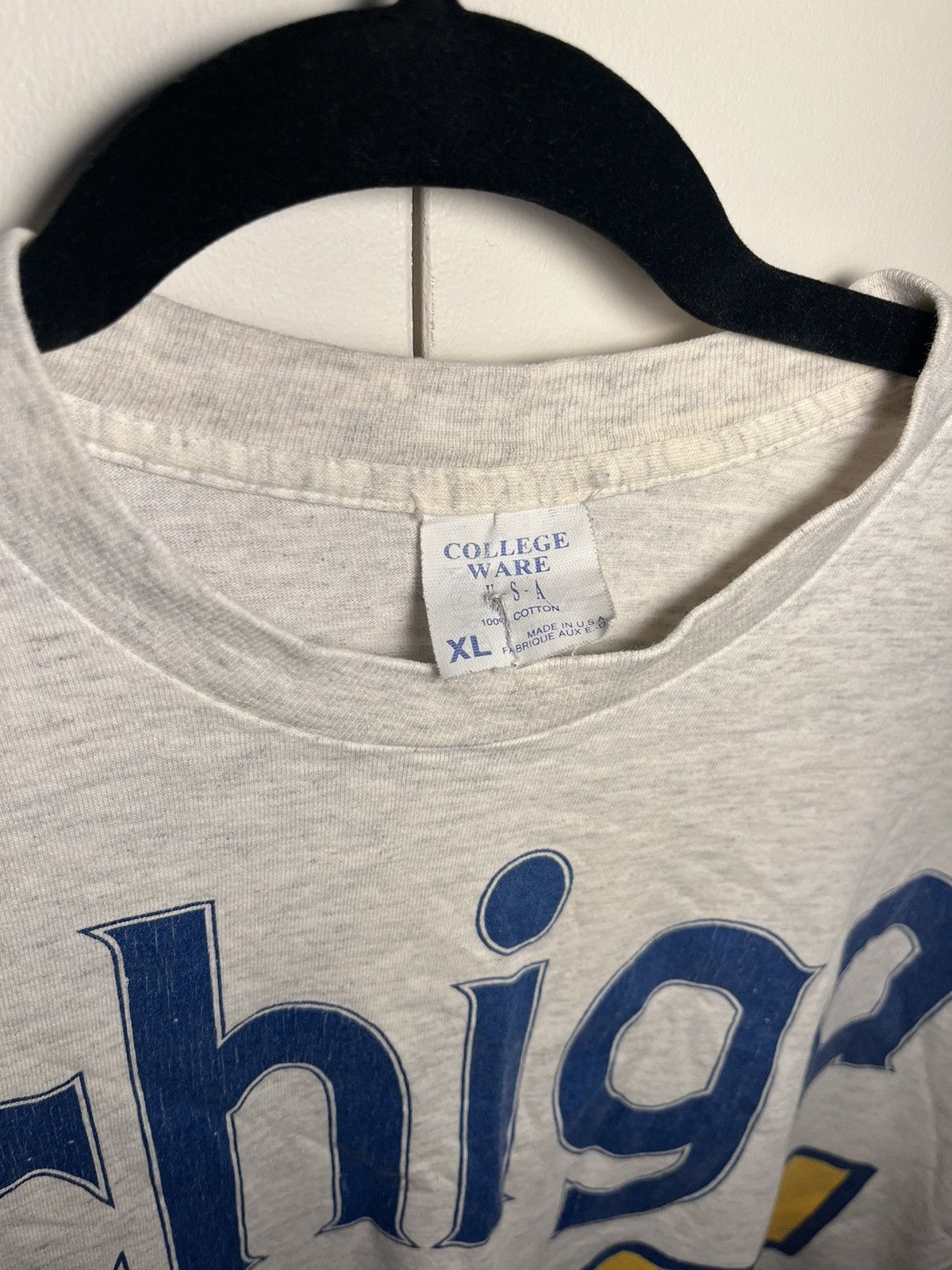 Vintage 1990 University of Michigan Tee Size US XL / EU 56 / 4 - 5 Thumbnail