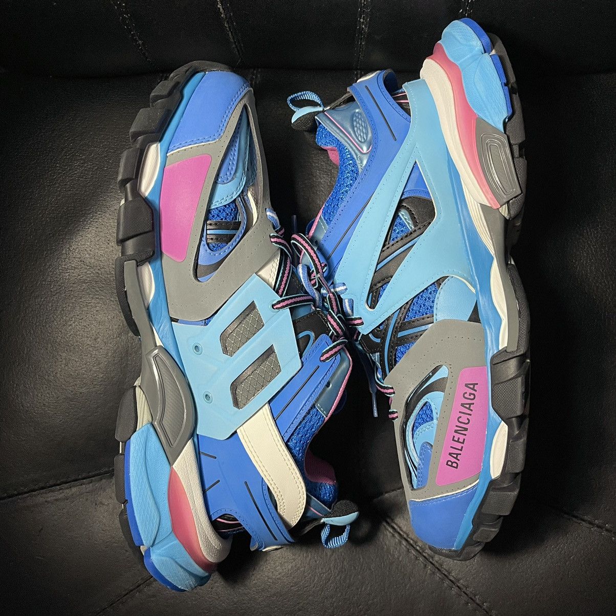 Balenciaga Balenciaga Track Blue pink Size US 8 / EU 41 - 5 Thumbnail