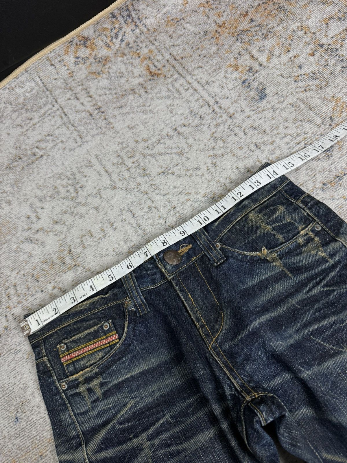 Tornado Mart Robortshous y2k style denim pants Size US 28 / EU 44 - 14 Thumbnail