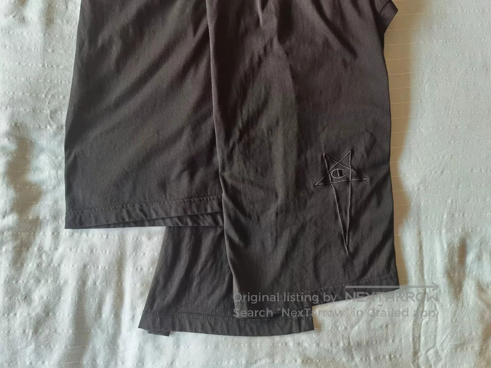 Rick Owens Rick Owens Women's Black T-shirt. Size M / US 6-8 / IT 42-44 - 3 Thumbnail