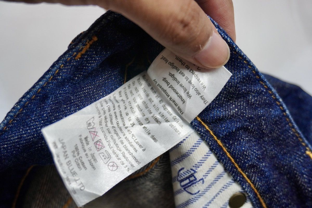 Japan Blue Jeans × Japanese Brand Japan Blue Jeans LOT JB10004 redline selvedge blue lining Size US 30 / EU 46 - 9 Thumbnail