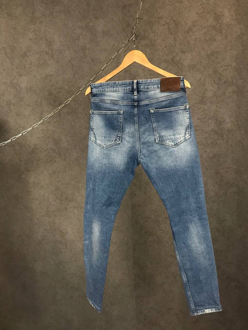 Allsaints Allsaints Cigarette designer distressed denim jeans Size US 32 / EU 48 - 6 Thumbnail