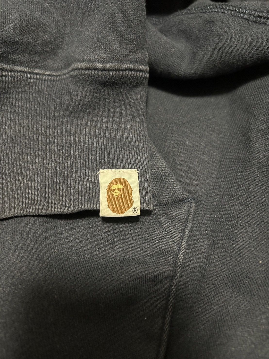 Bape Bape Navy Multi Patch Shark Full Zip Hoodie Size US L / EU 52-54 / 3 - 8 Thumbnail