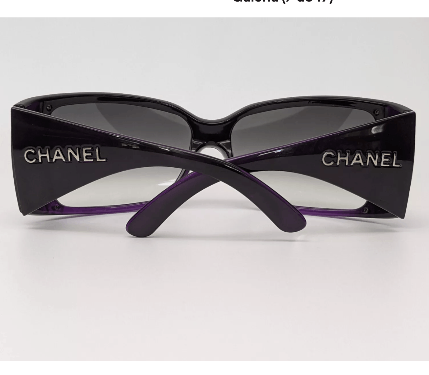 Chanel Chanel Sunglasses 6012 Rhinestone CC 4017 Rimless Vintage Size ONE SIZE - 5 Thumbnail