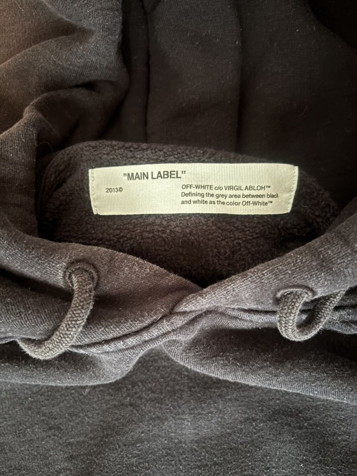 Off-White VIRGIL ABLOH HOODIE 2013 MainLine Mirror Hoodie