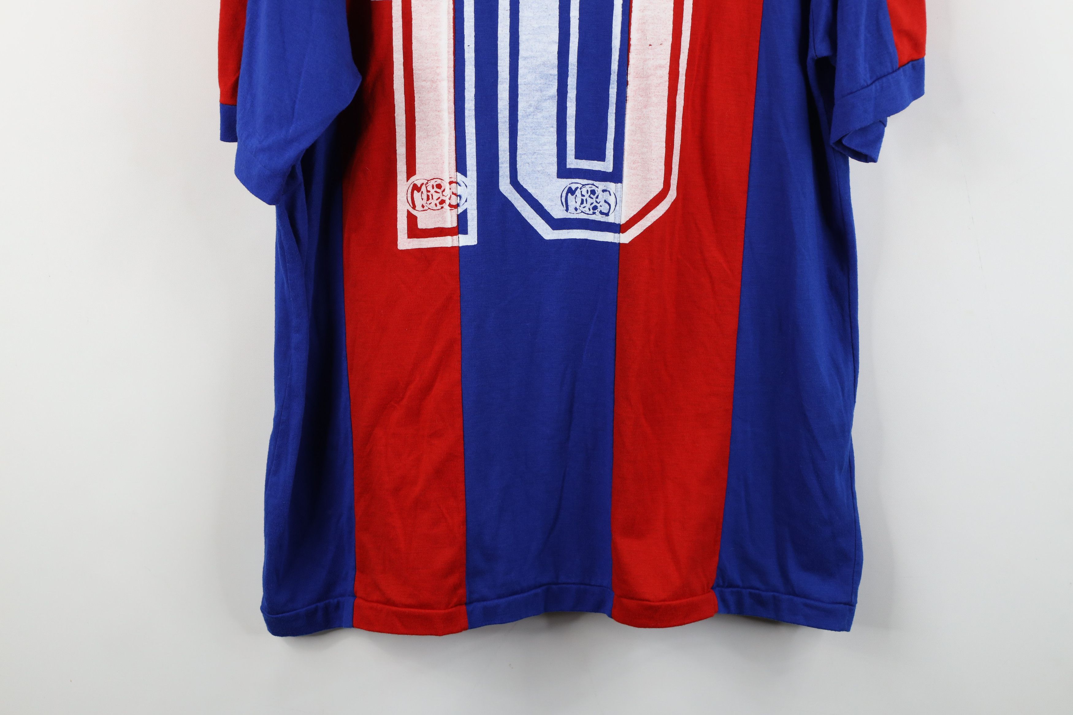 Vintage Vintage 80s Club Cerro Porteno Soccer Football Jersey #10 Size US L / EU 52-54 / 3 - 15 Thumbnail