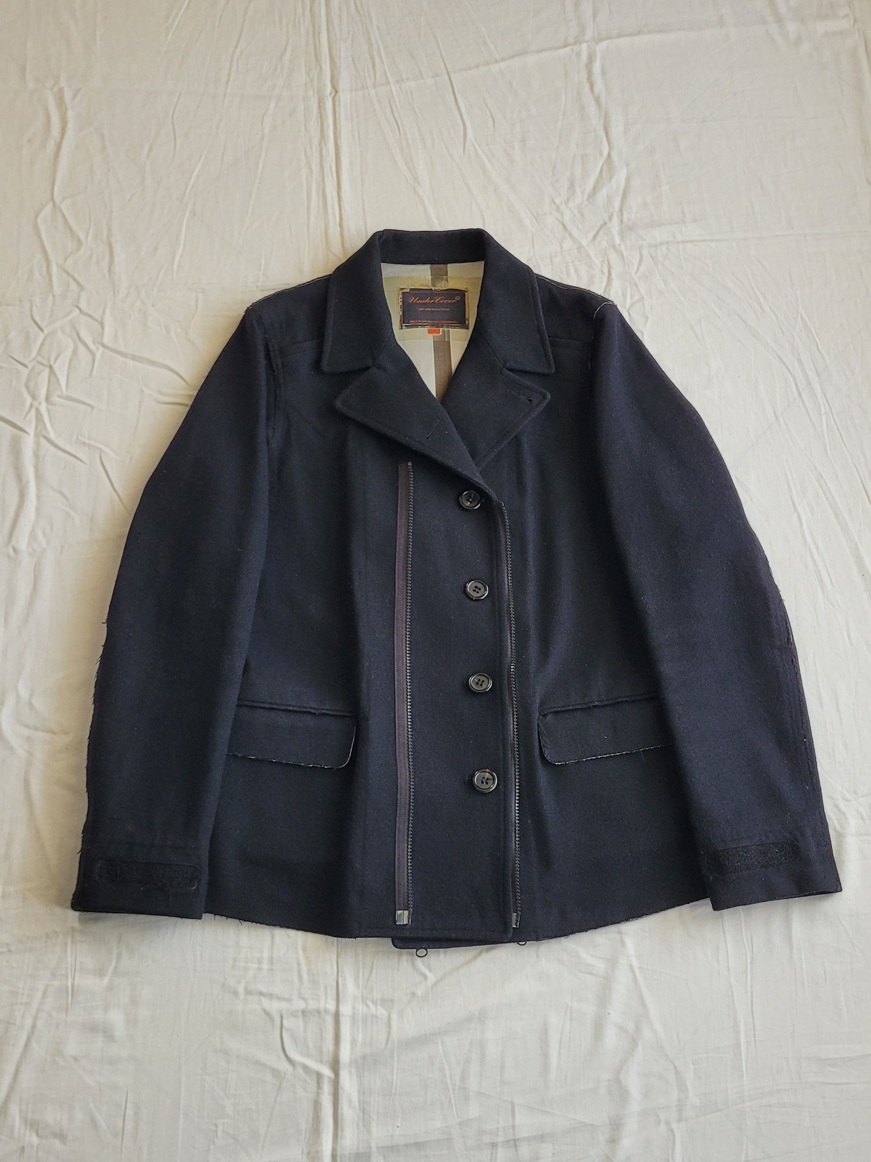 Undercover Undercover Fall 2007-2008 avantgarde zipped heat-sealed coat Size US M / EU 48-50 / 2 - 6 Thumbnail