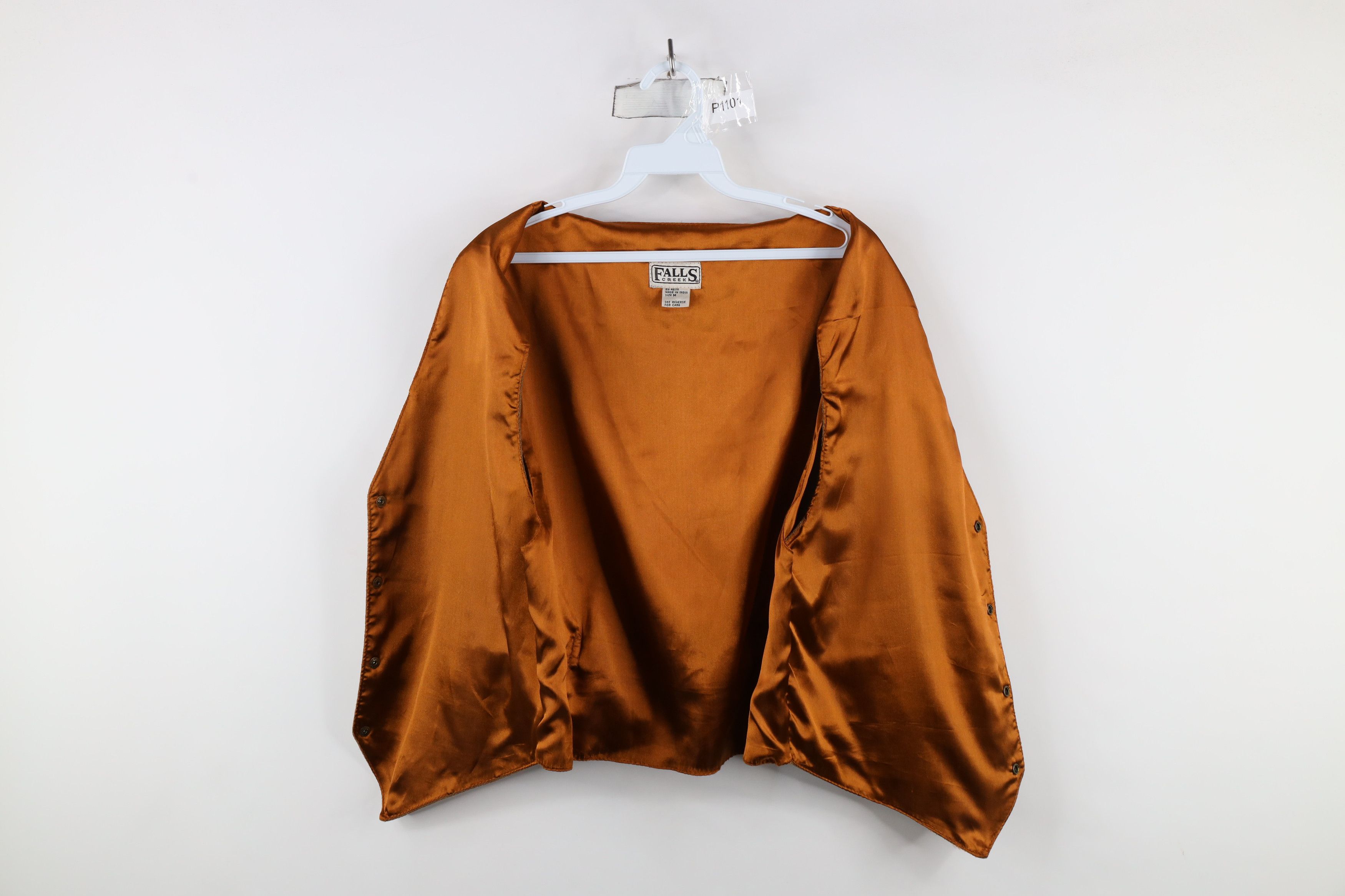 Vintage Vintage 90s Streetwear Buckle Back Suede Leather Vest Jacket Size US M / EU 48-50 / 2 - 10 Thumbnail