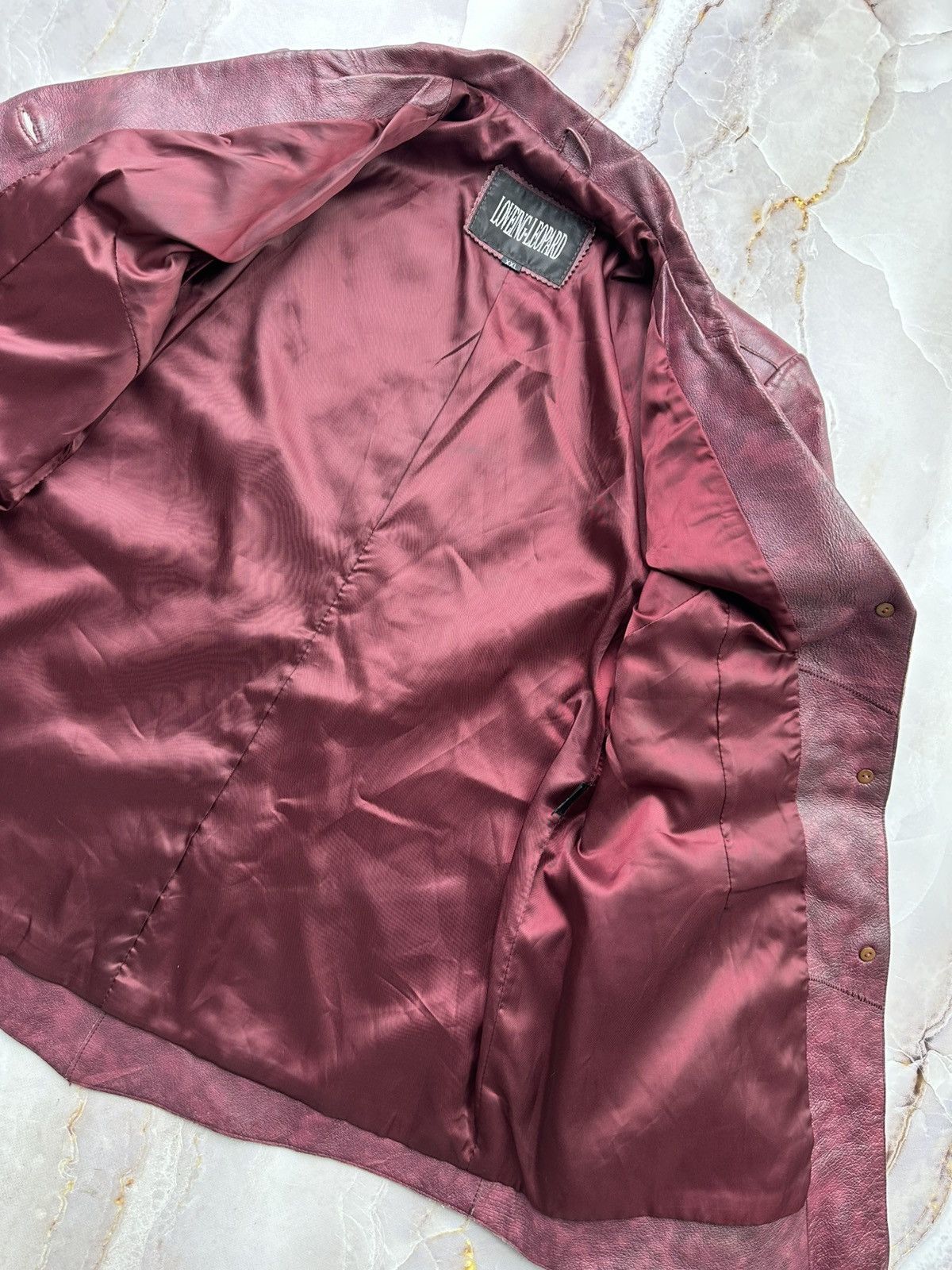 Japanese Brand Vintage Leather Jacket Size L / US 10 / IT 46 - 8 Thumbnail