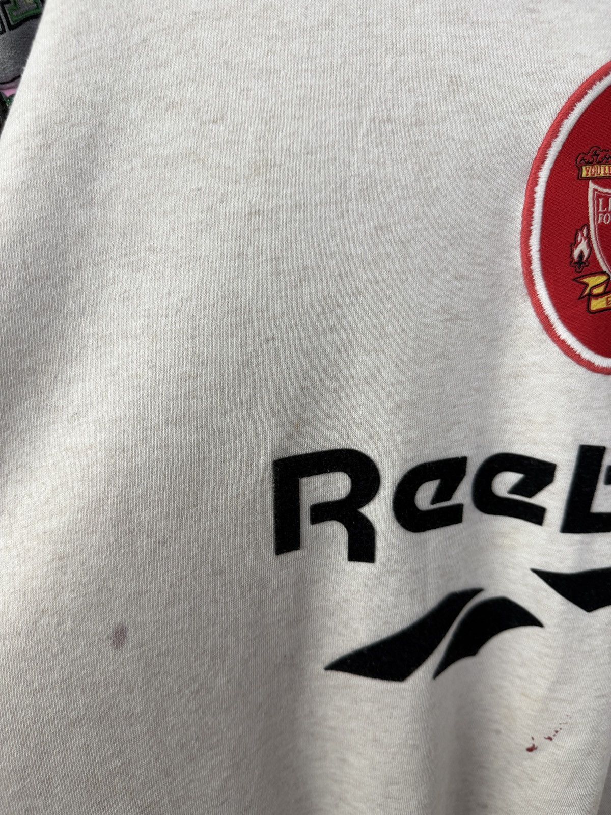 Pro Player Rare retro jersey Liverpool Reebok sweatshirt 90s fan footba Size US XL / EU 56 / 4 - 13 Thumbnail