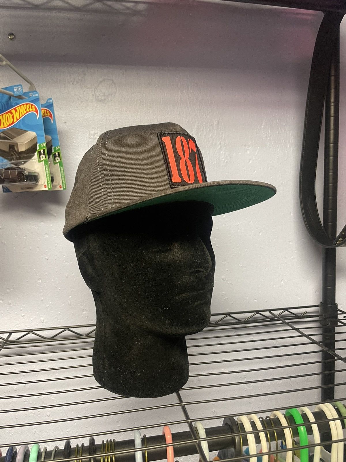 Fuck The Population Fuck The Population FTP SnapBack Hat Grey Infared Size ONE SIZE - 7 Thumbnail