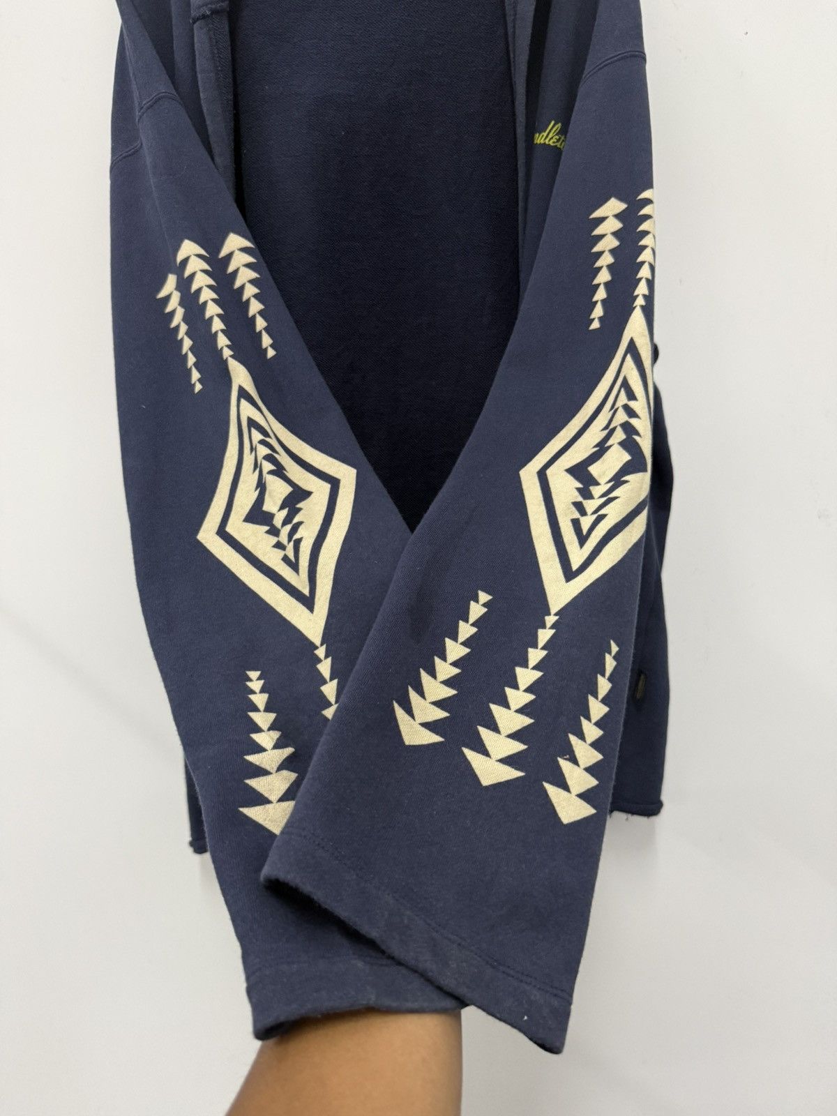 Pendleton 🔥 Y2K Pandleton Navajo Open Buttonless Design Sweat Hoodie Size US L / EU 52-54 / 3 - 7 Thumbnail