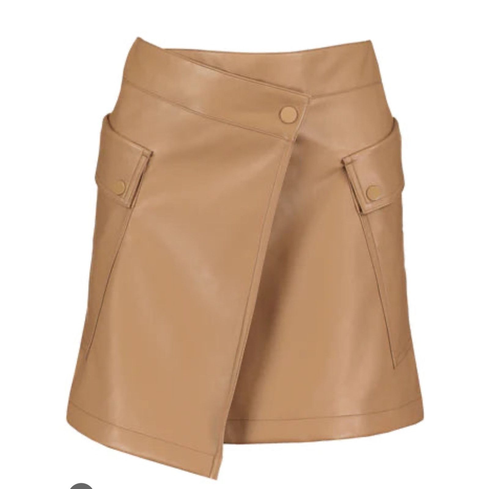 Other Bishop + Young, Margarita Warp Skirt, Camel, NWT, Size: L Size 32" / US 10 / IT 46 - 1 Thumbnail