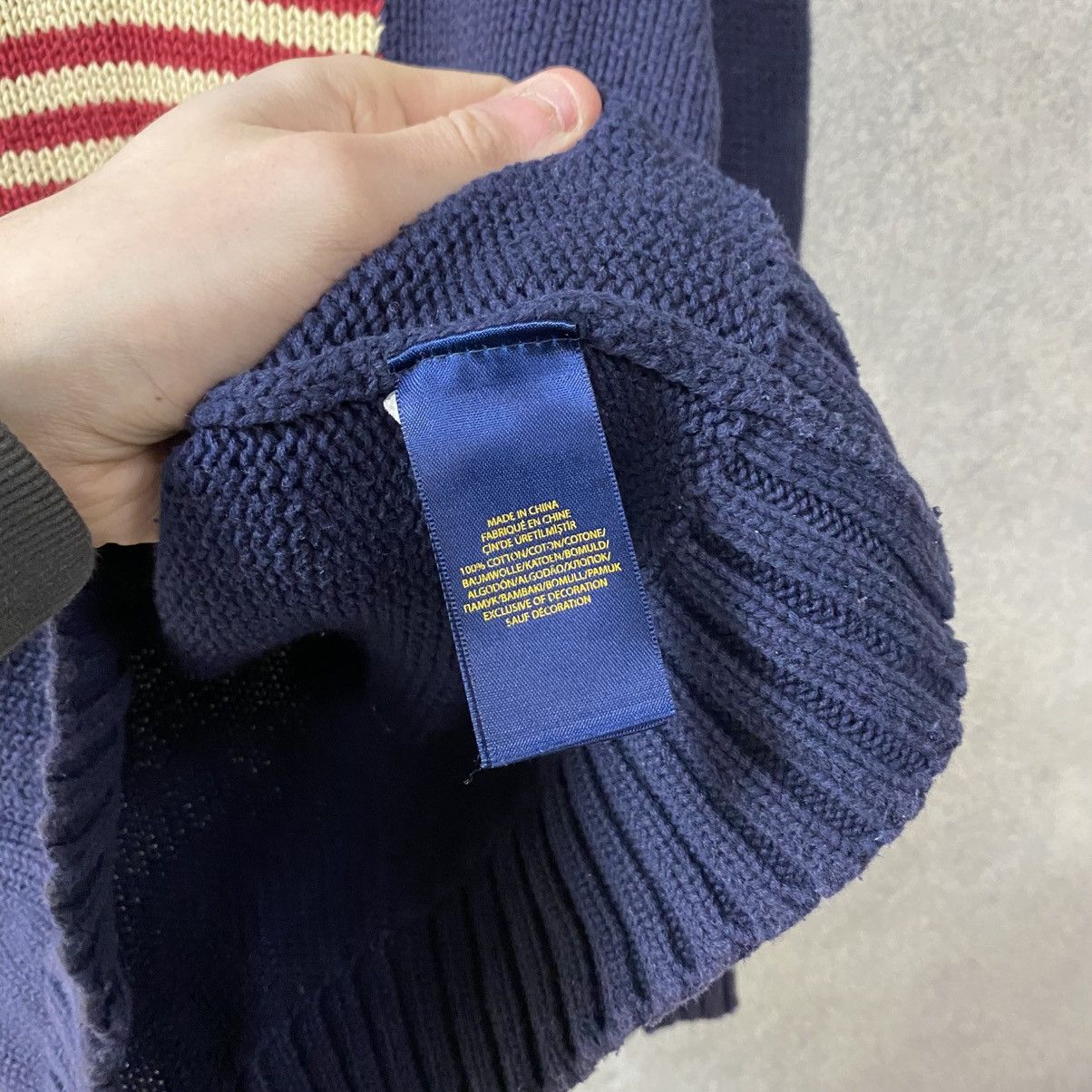 Polo Ralph Lauren Vintage Polo Ralph Lauren 1/3 Quarter Zip Sweater Y2K USA Size US XS / EU 42 / 0 - 5 Thumbnail