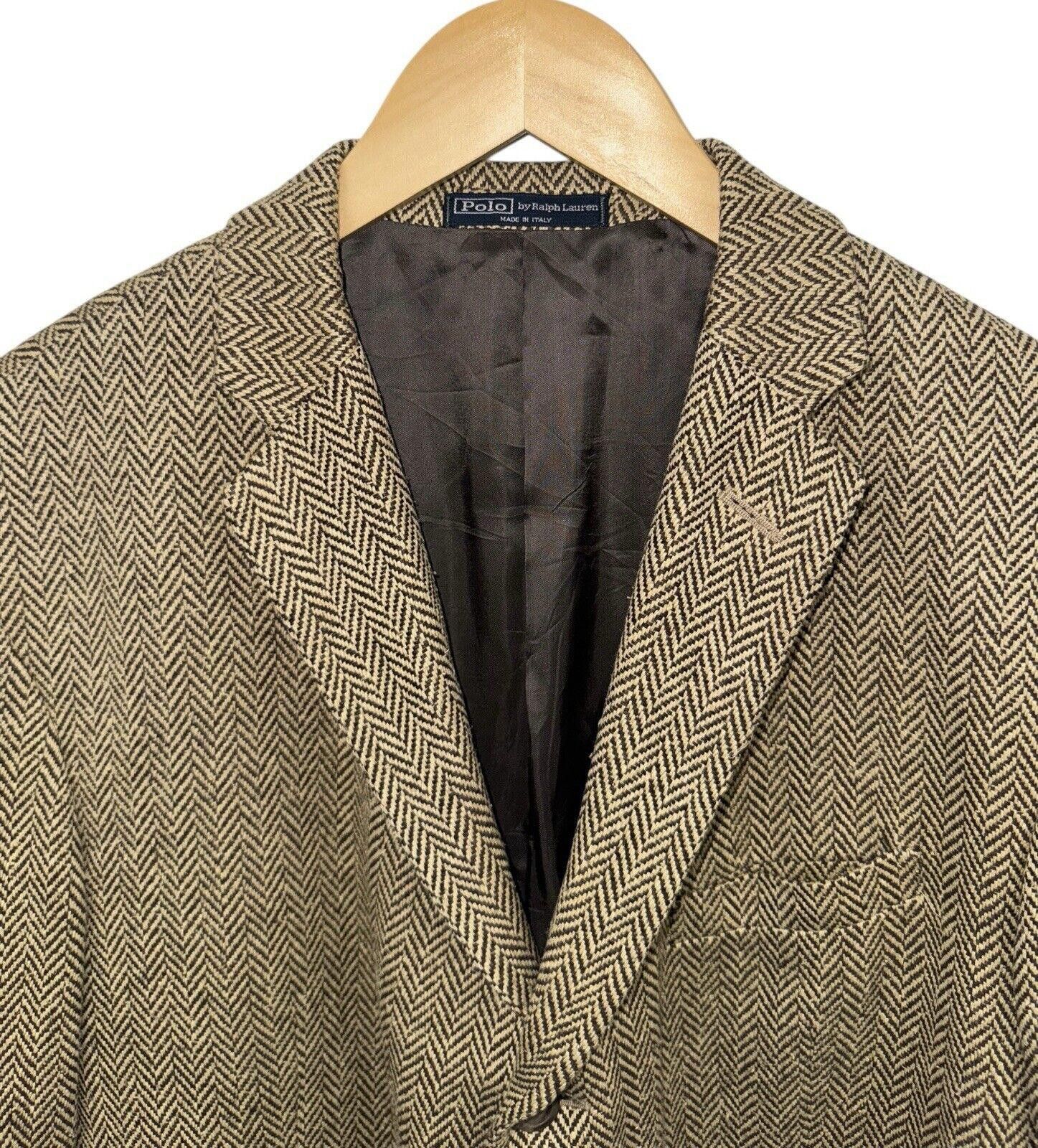 Polo Ralph Lauren Polo Ralph Lauren Congressman Silk Tweed Coat 46R MSRP $695 Size 42R - 4 Thumbnail