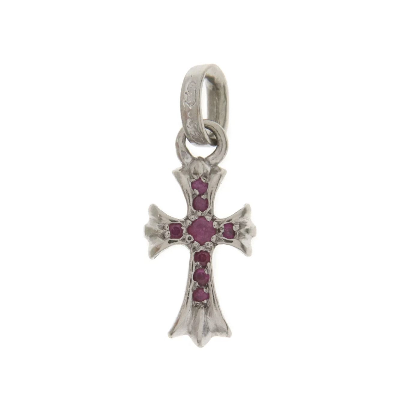 Chrome Hearts CHROME HEARTS BABY FAT PINK SAPPHIRE PENDANT Chrome Hearts CHROME HEARTS BABY FAT PINK SAPPHIRE PENDANT
