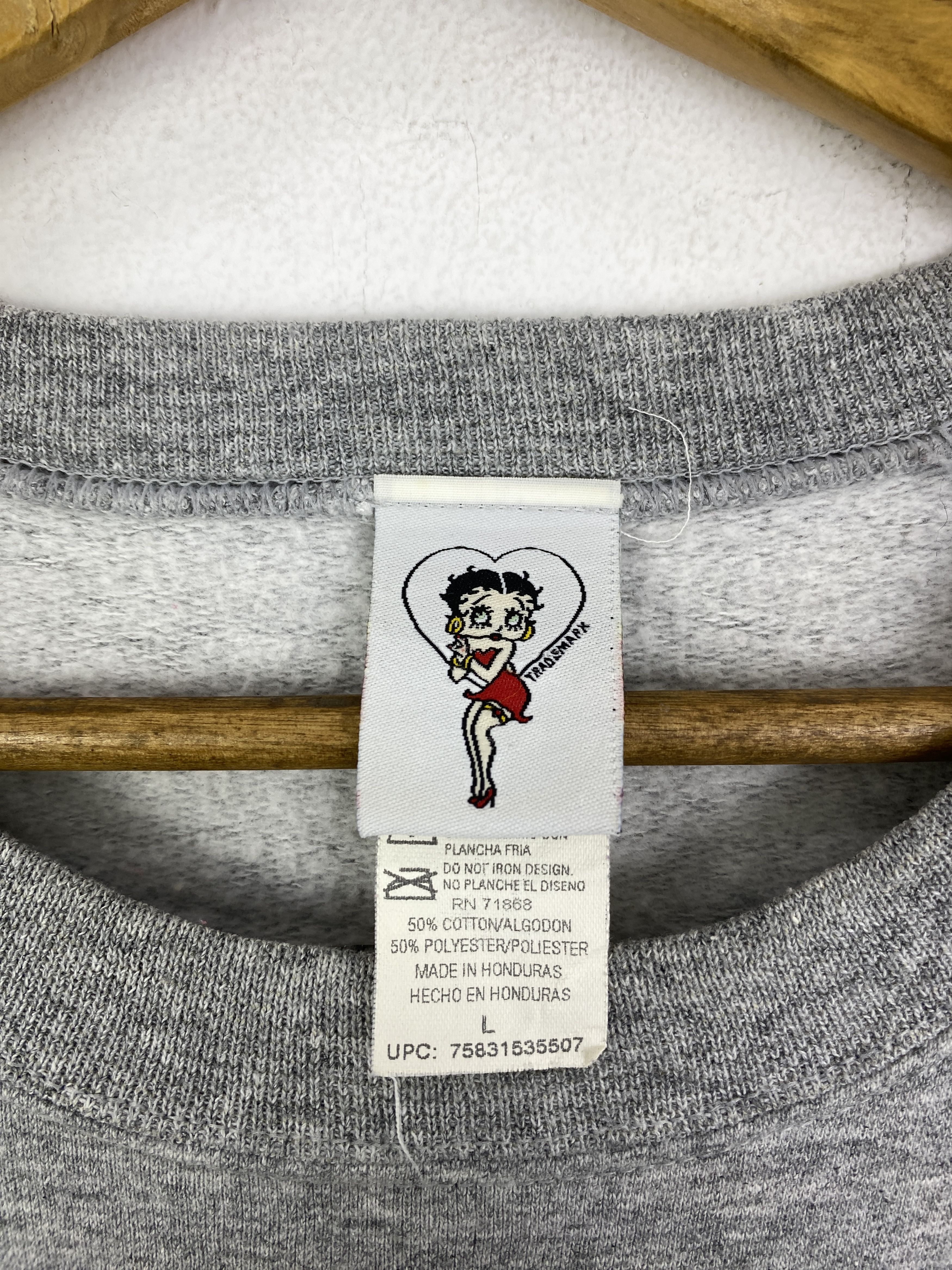 Japanese Brand Vintage Betty Boop Christmas Pullover Sweatshirt SH0229 Size US L / EU 52-54 / 3 - 7 Thumbnail