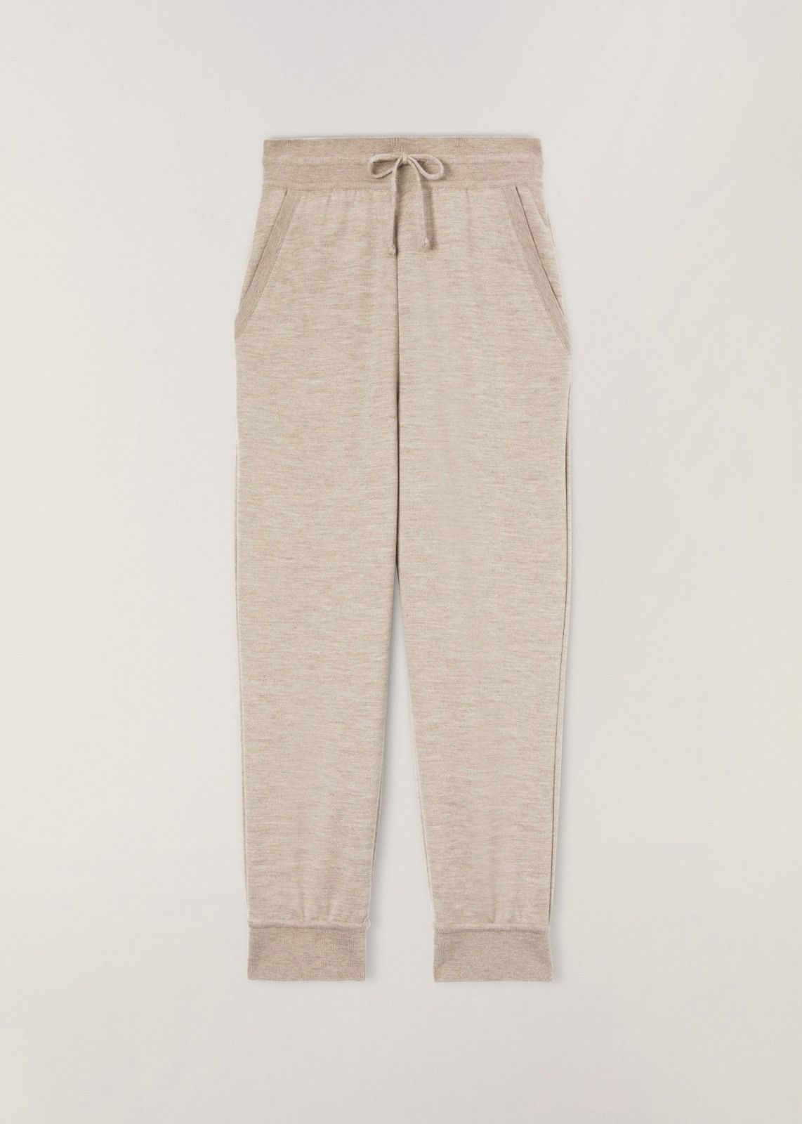 Loro Piana o1srvl11e1125 FAN1852 Cocooning AF Pant in Light Beige Size 26" / US 2 / IT 38 - 1 Thumbnail