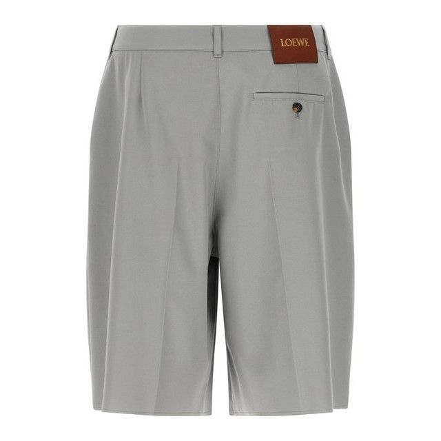 Loewe LOEWE Gray Cotton Shorts New & Authentic (Men's size:US 30;) Size US 30 / EU 46 - 2 Thumbnail