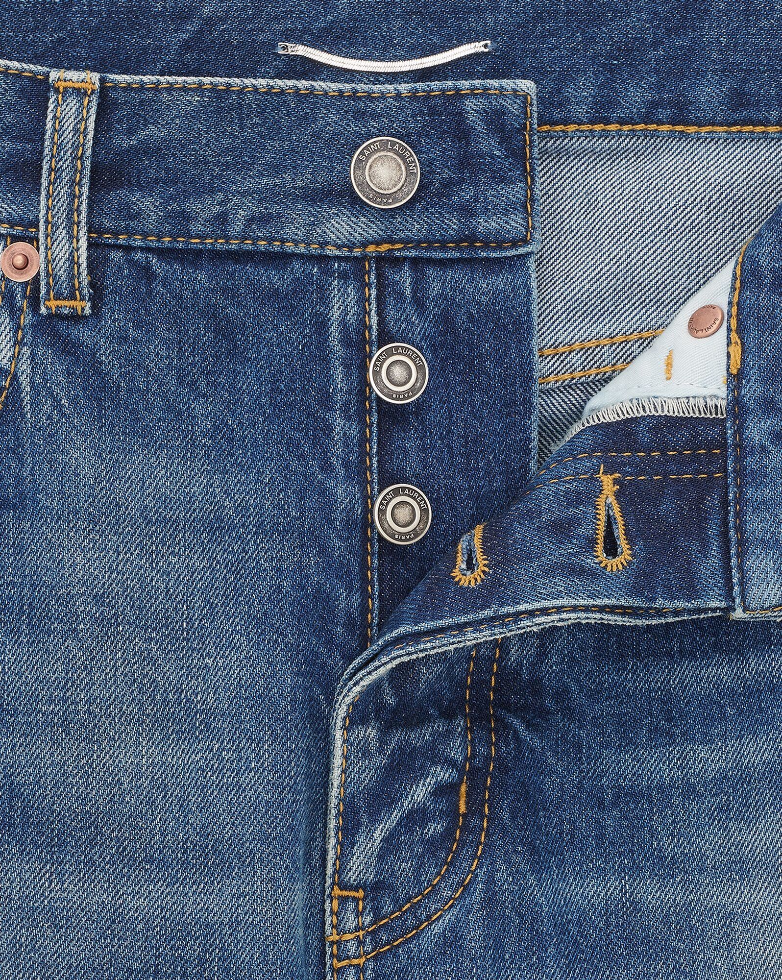 Saint Laurent Paris o1s1wg110325 757190 Baggy Jeans In Deauville Beach Denim Size US 28 / EU 44 - 5 Thumbnail
