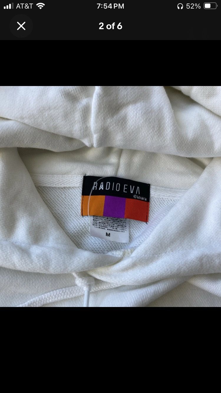 evangelion] RADIO EVA Illustration Parka δ /WHITE(COLOR) M