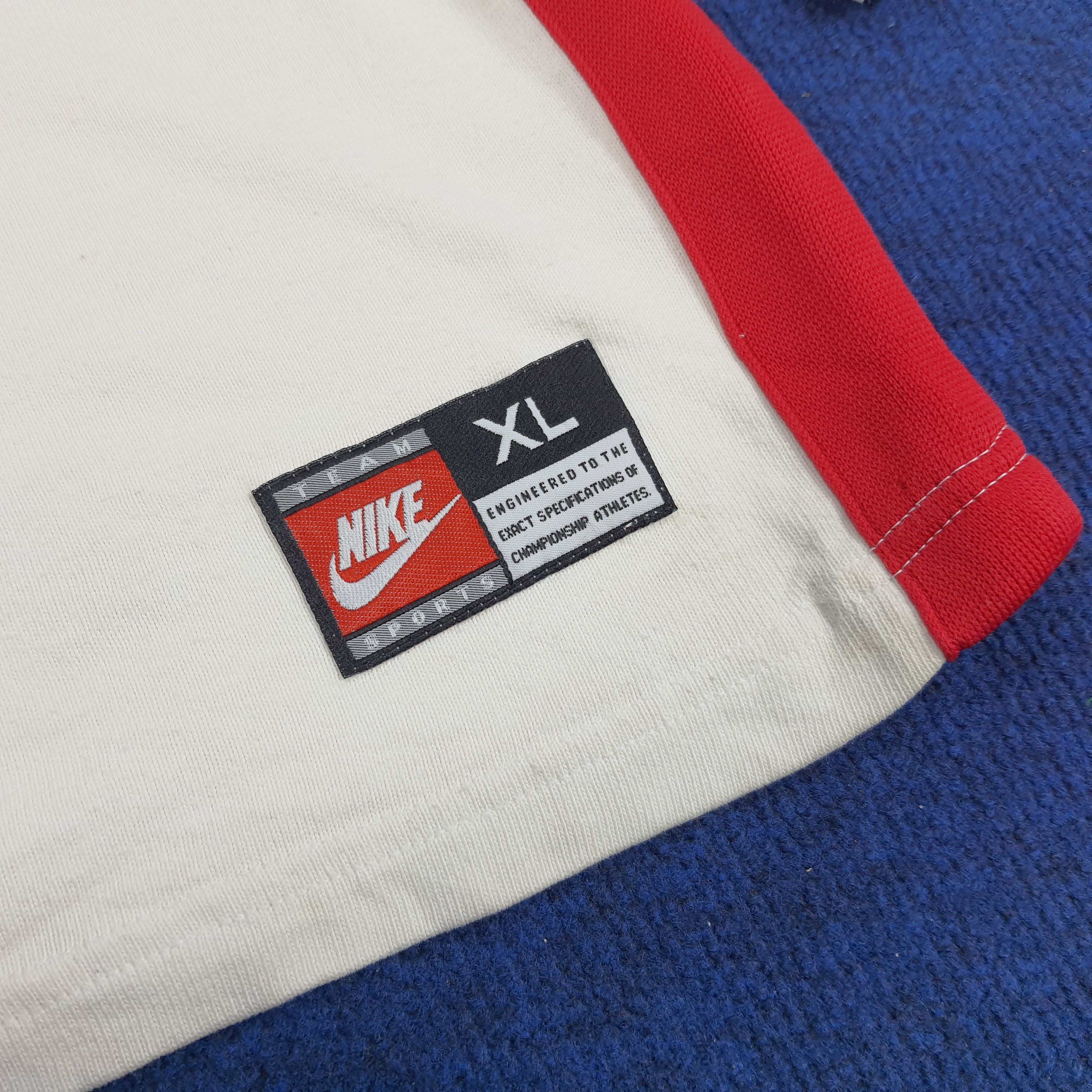 Nike × Vintage Vintage Nike Cellnet Roses 90s Polo Long Sleeve Shirt Size US XL / EU 56 / 4 - 3 Thumbnail