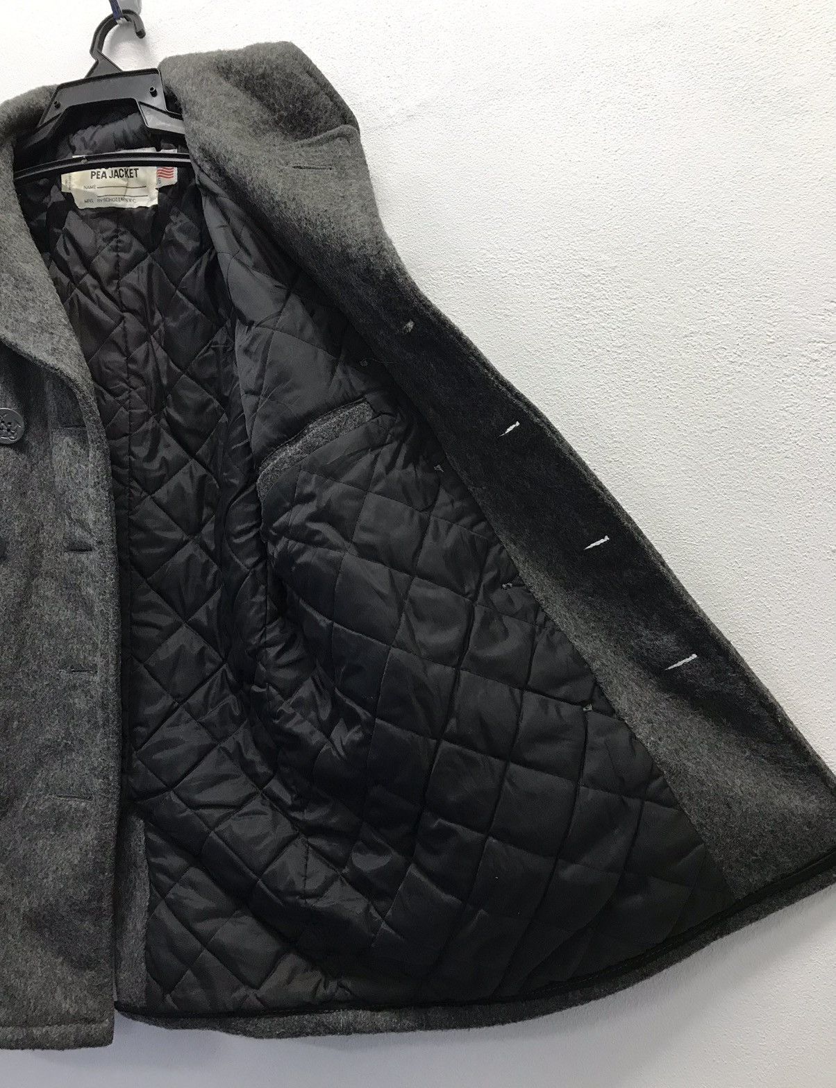 Schott × Vintage Vintage U.S. 740N Pea Jacket By Schott Made In Usa Jacket Size US M / EU 48-50 / 2 - 8 Thumbnail