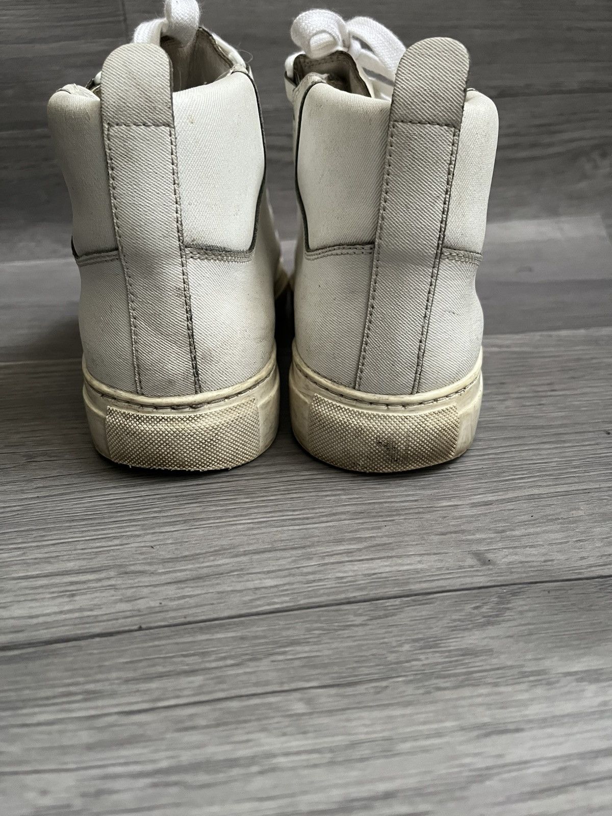 Balenciaga Balenciaga arena white hi-top leather sneakers sz39 Size US 5.5 / EU 38 - 7 Thumbnail