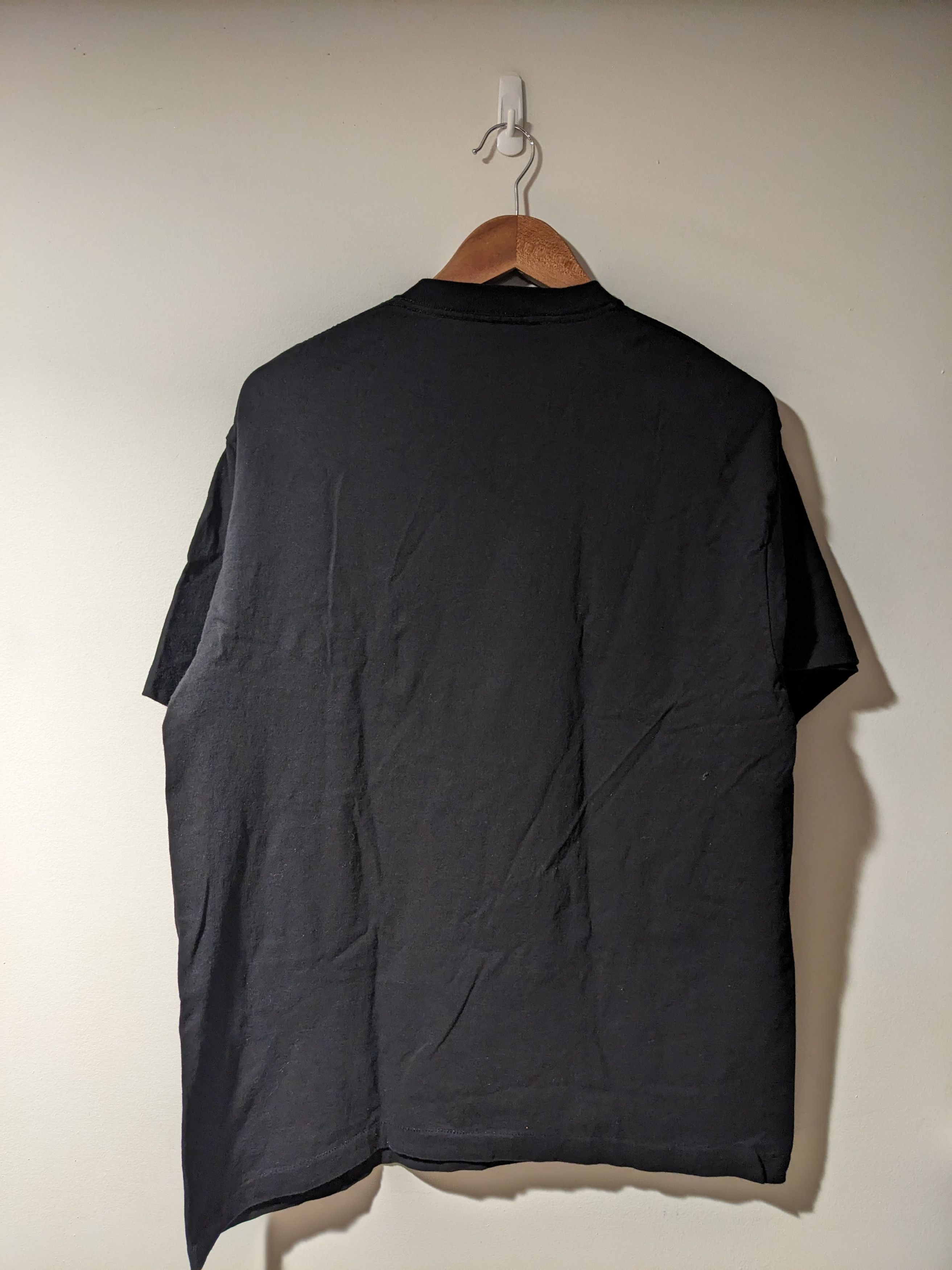 PONY Vintage 90s Pony Surfwear Black Large T-Shirt Size US L / EU 52-54 / 3 - 4 Thumbnail