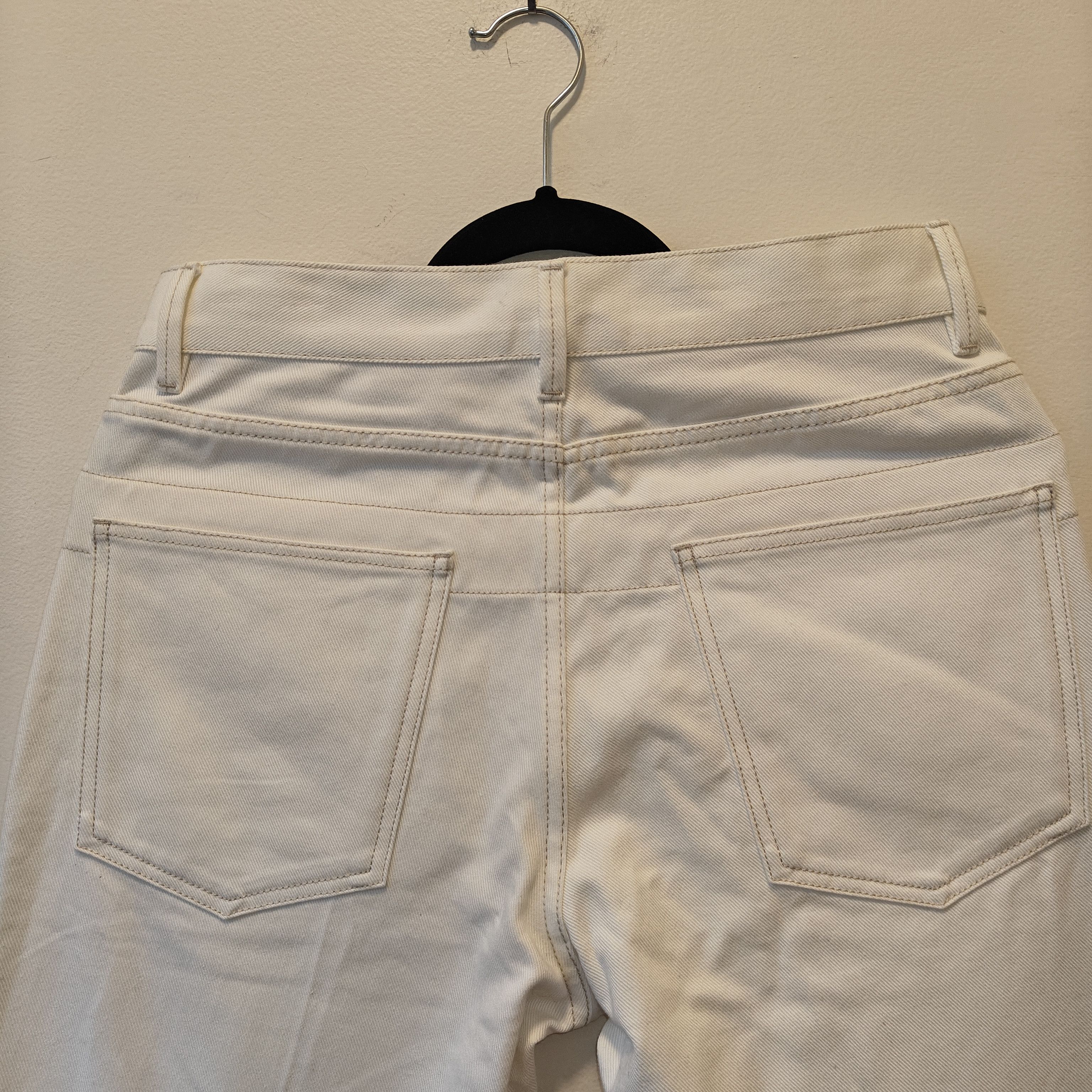 Lemaire Lemaire flared white denim trousers size 48 eu $600 Size US 32 / EU 48 - 11 Thumbnail