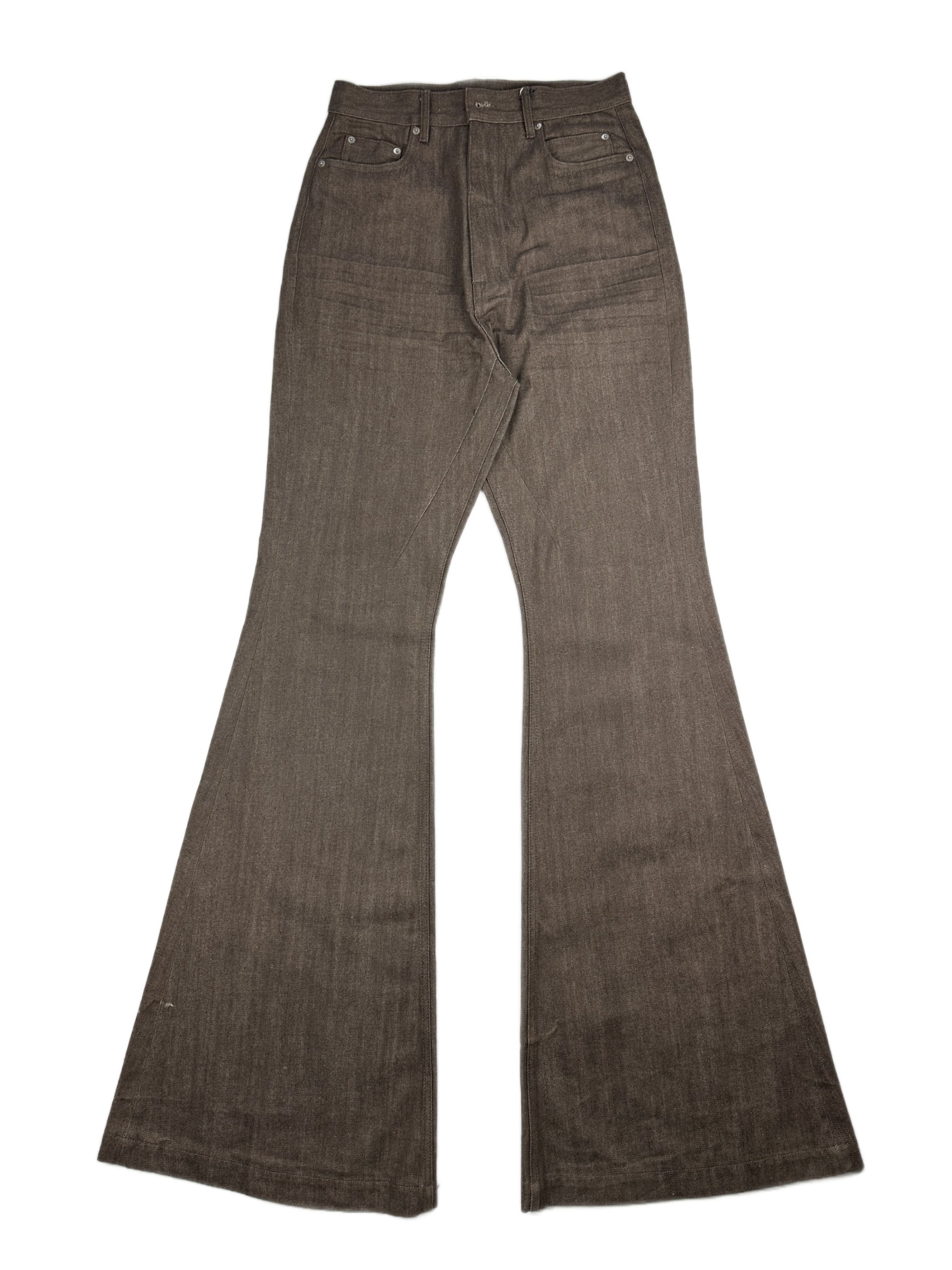 Rick Owens Bolan Bootcut Denim Size US 29 - 1 Thumbnail