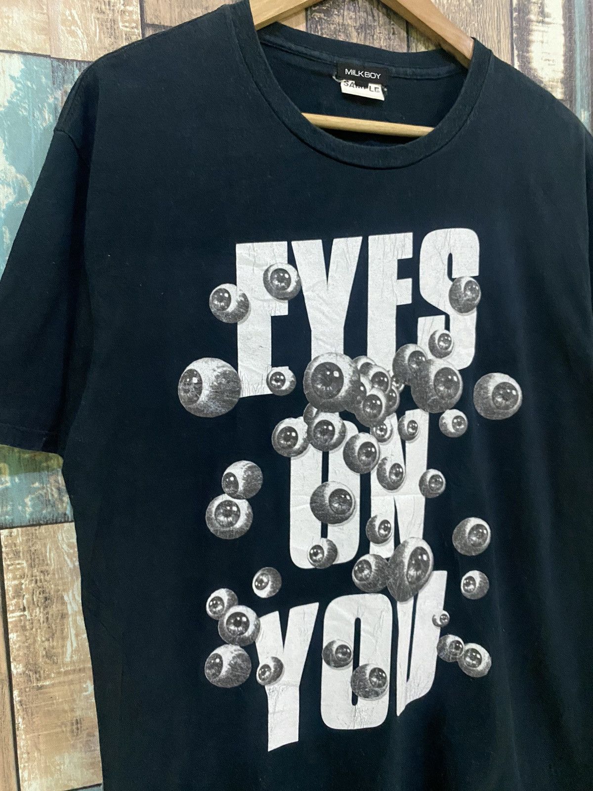 20471120 Rare Milkboy Eyes On You Sample T Shirt Size US XL / EU 56 / 4 - 4 Thumbnail