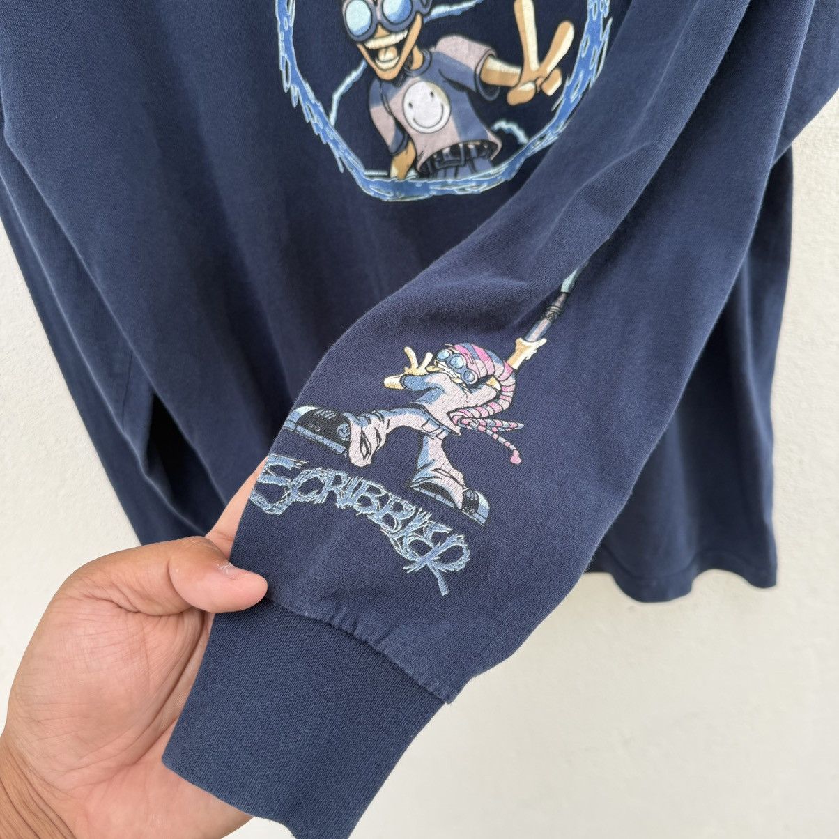 JNCO Vintage Y2K JNCO Scrubbier Tee Shirt Size US L / EU 52-54 / 3 - 4 Thumbnail