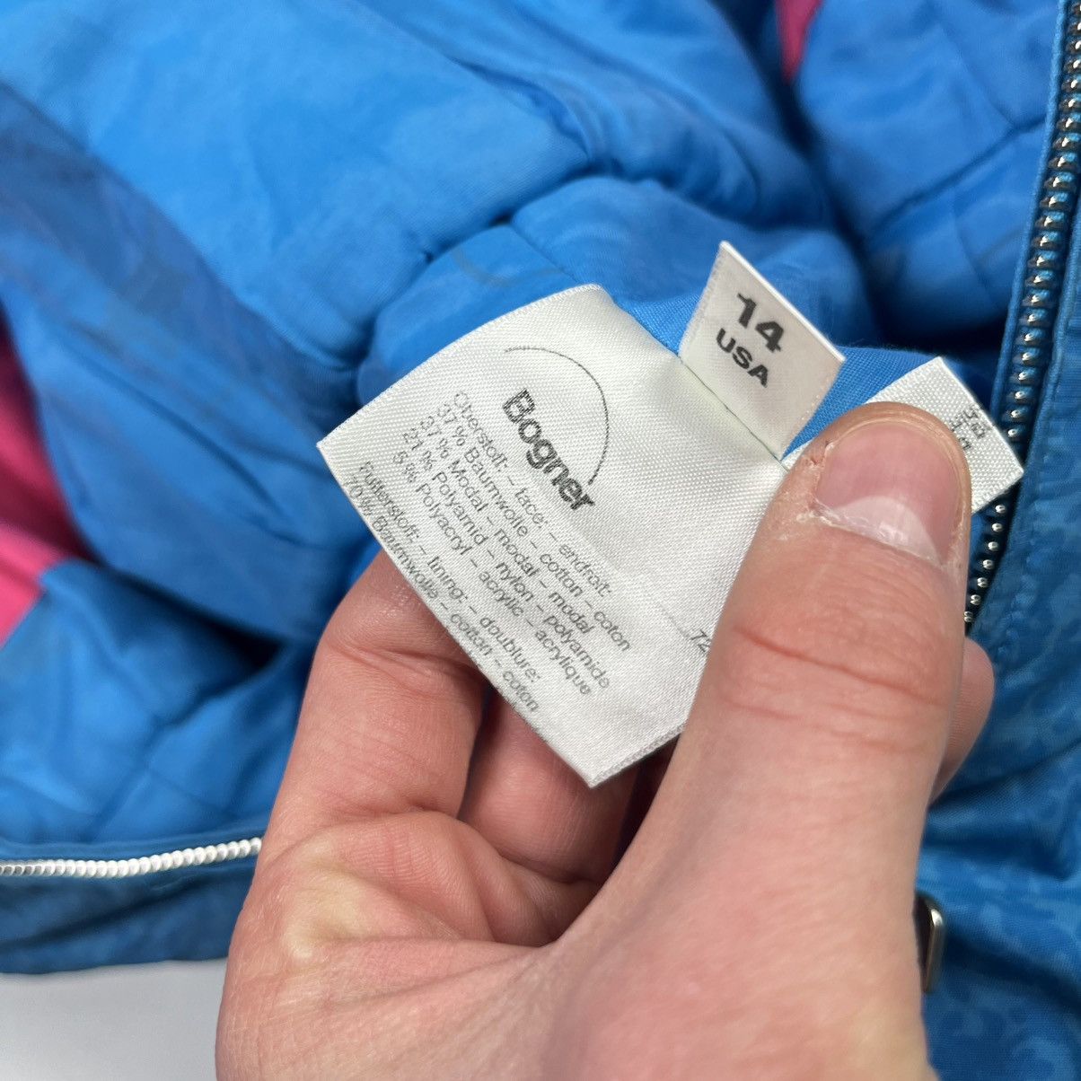Bogner × Vintage Bogner Overall Vintage Retro Snow Suit Men’s Ski Blue Size US XS / EU 42 / 0 - 12 Thumbnail