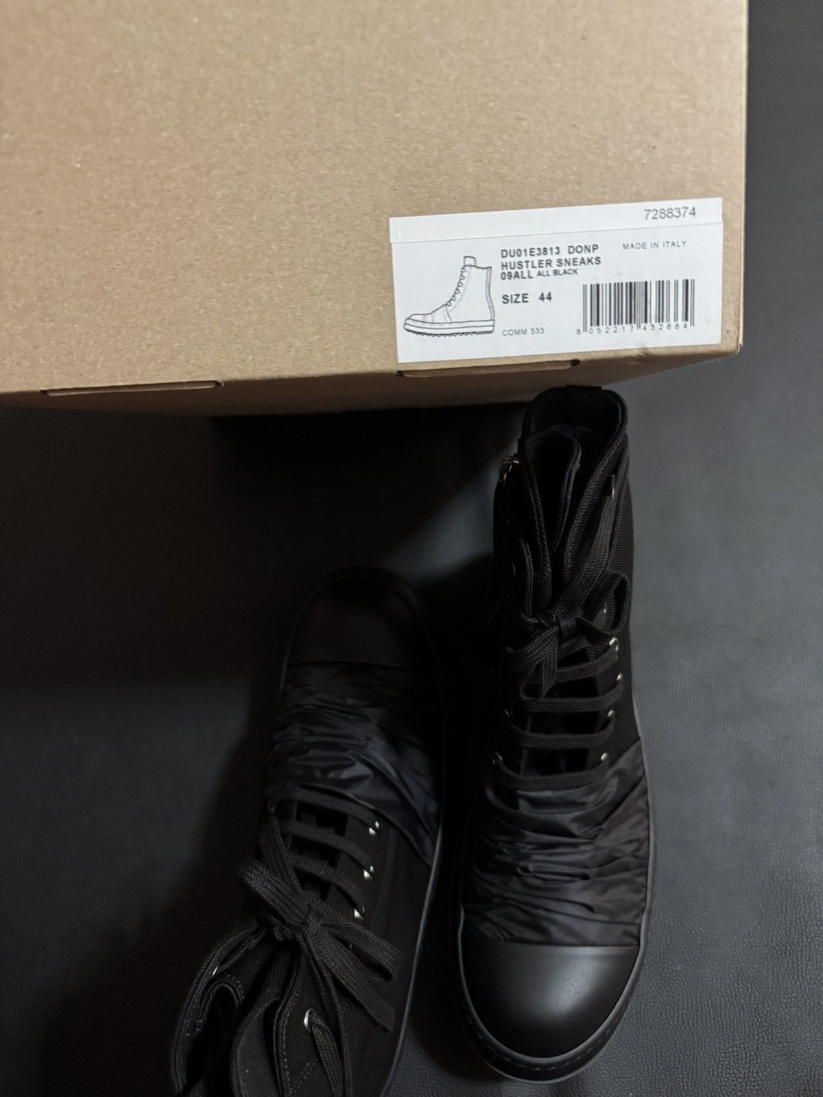 Rick Owens Drkshdw RICK OWENS RAMONES Size US 10 / EU 43 - 8 Thumbnail