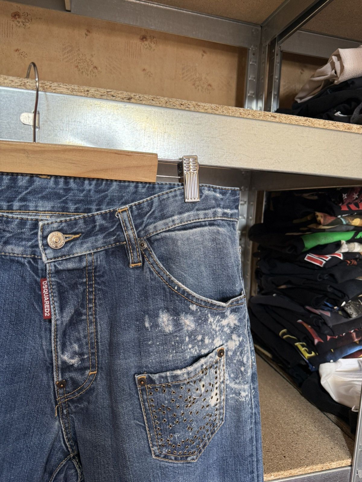 Dsquared2 Rare Luxury Dsquared2 Thrashed Jeans Y2K Hype Size 48 Size US 32 / EU 48 - 4 Thumbnail