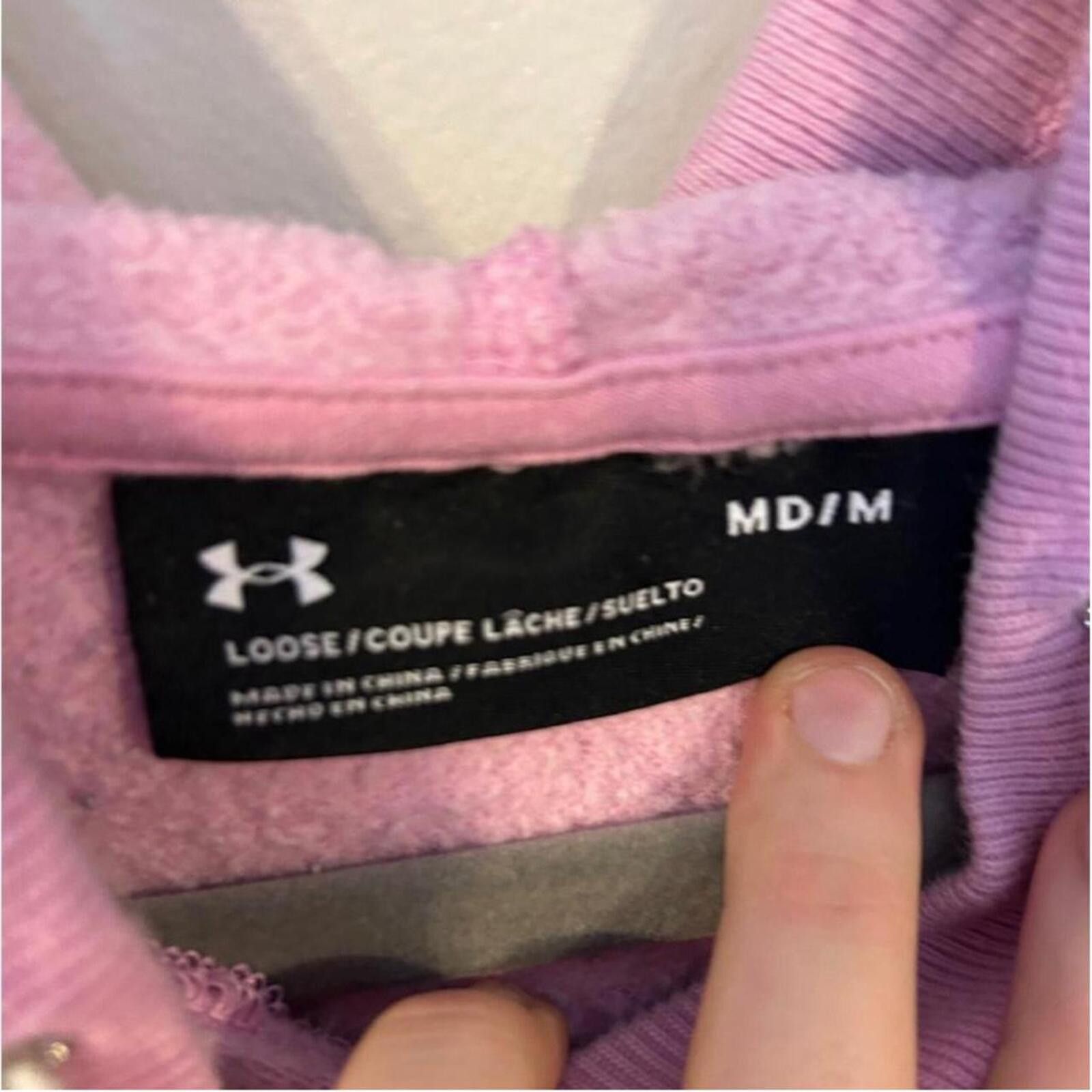 Under Armour Under Armour Loose Fit Pink Hoodie Medium [COPY] Size US M / EU 48-50 / 2 - 3 Thumbnail