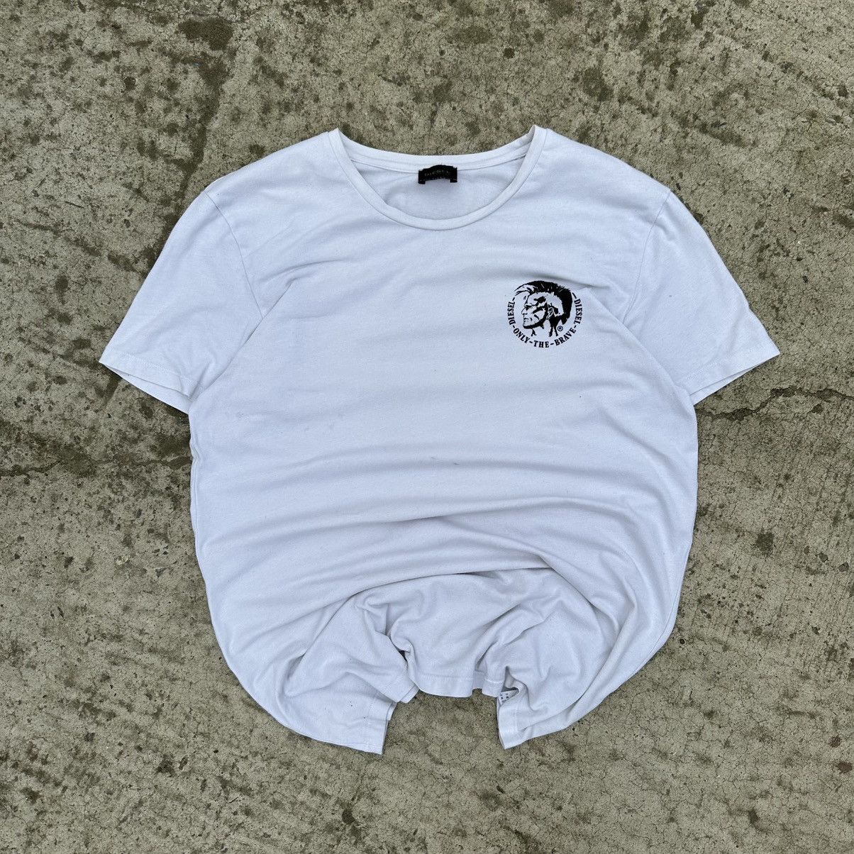 Vintage Diesel Only The Brave T-shirts Basic Fit Y2K 00s USA