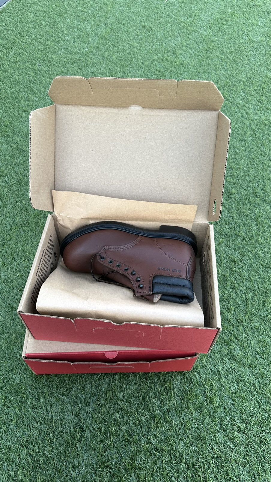 Red Wing Vintage Red Wing 2245 Leather Steel Toe Laced Workwear Boot Size US 9 / EU 42 - 8 Thumbnail