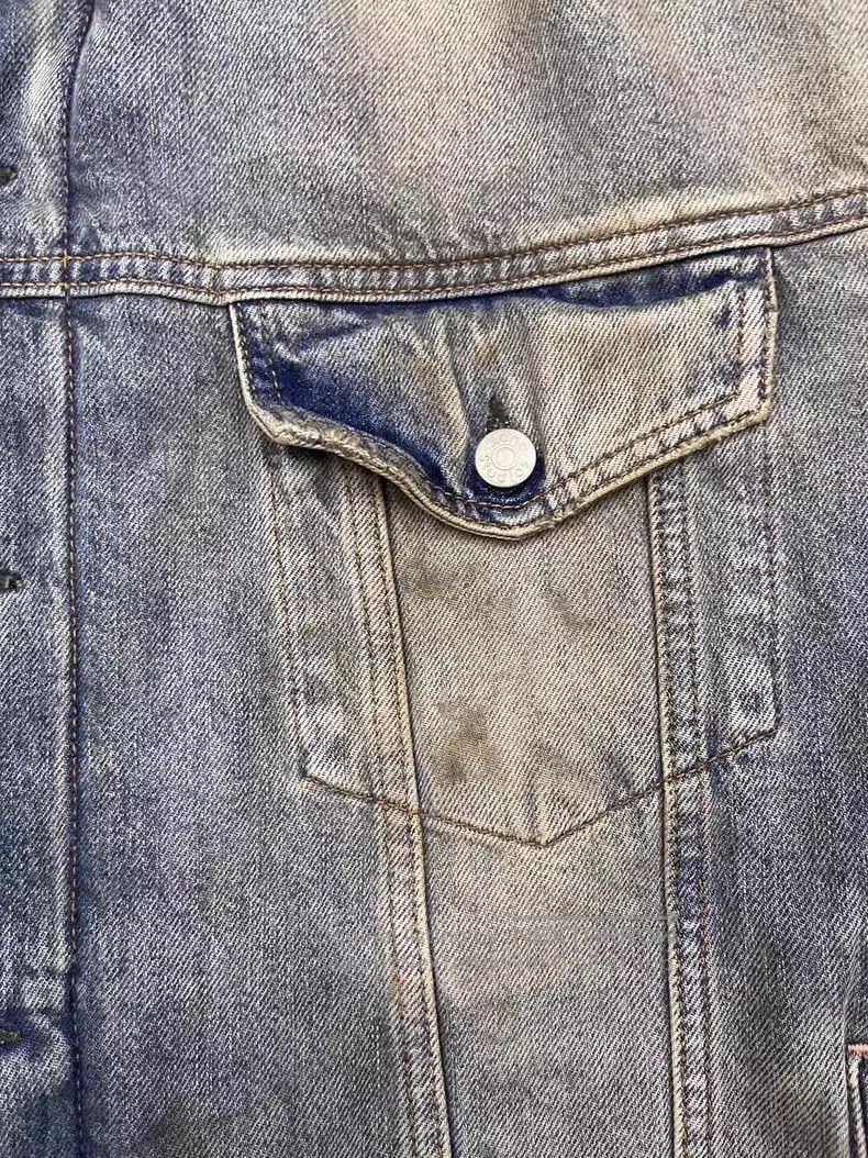 Acne Studios FW24 Washed Casual Button Long Sleeve Denim J
