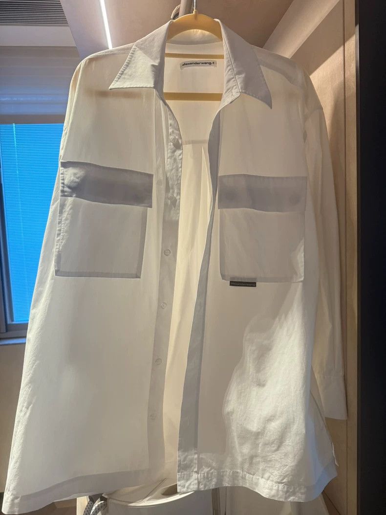 Alexander Wang White Shirt and Pants Set