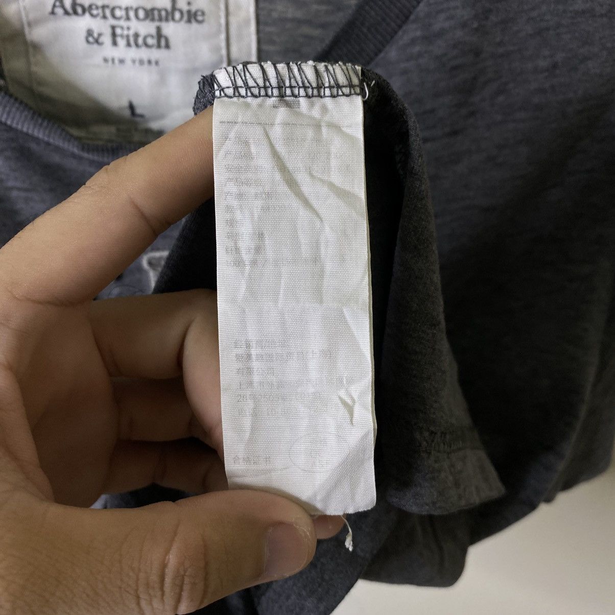 Abercrombie & Fitch Y2K Abercrombie Muscle T Shirt Size US L / EU 52-54 / 3 - 4 Thumbnail
